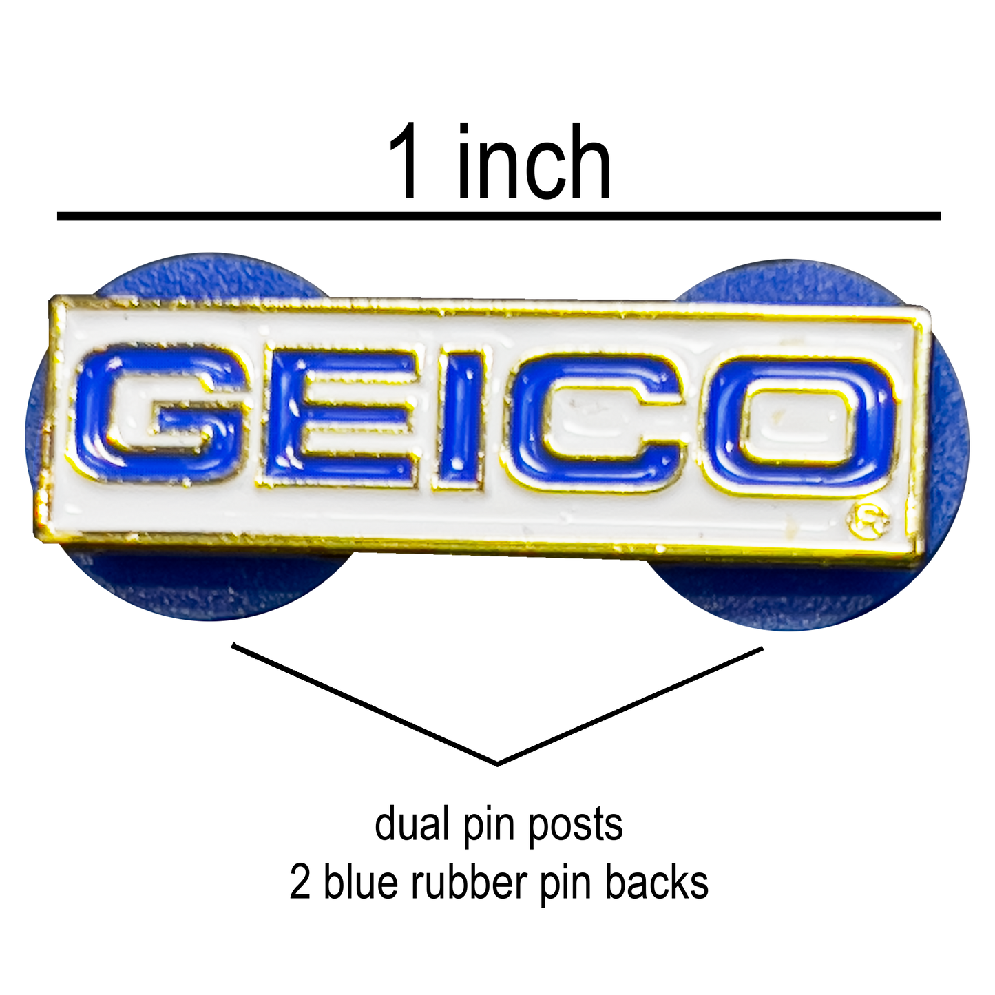 PBX-005-i GEICO logo Insurance Agent Franchisee Lapel Pin