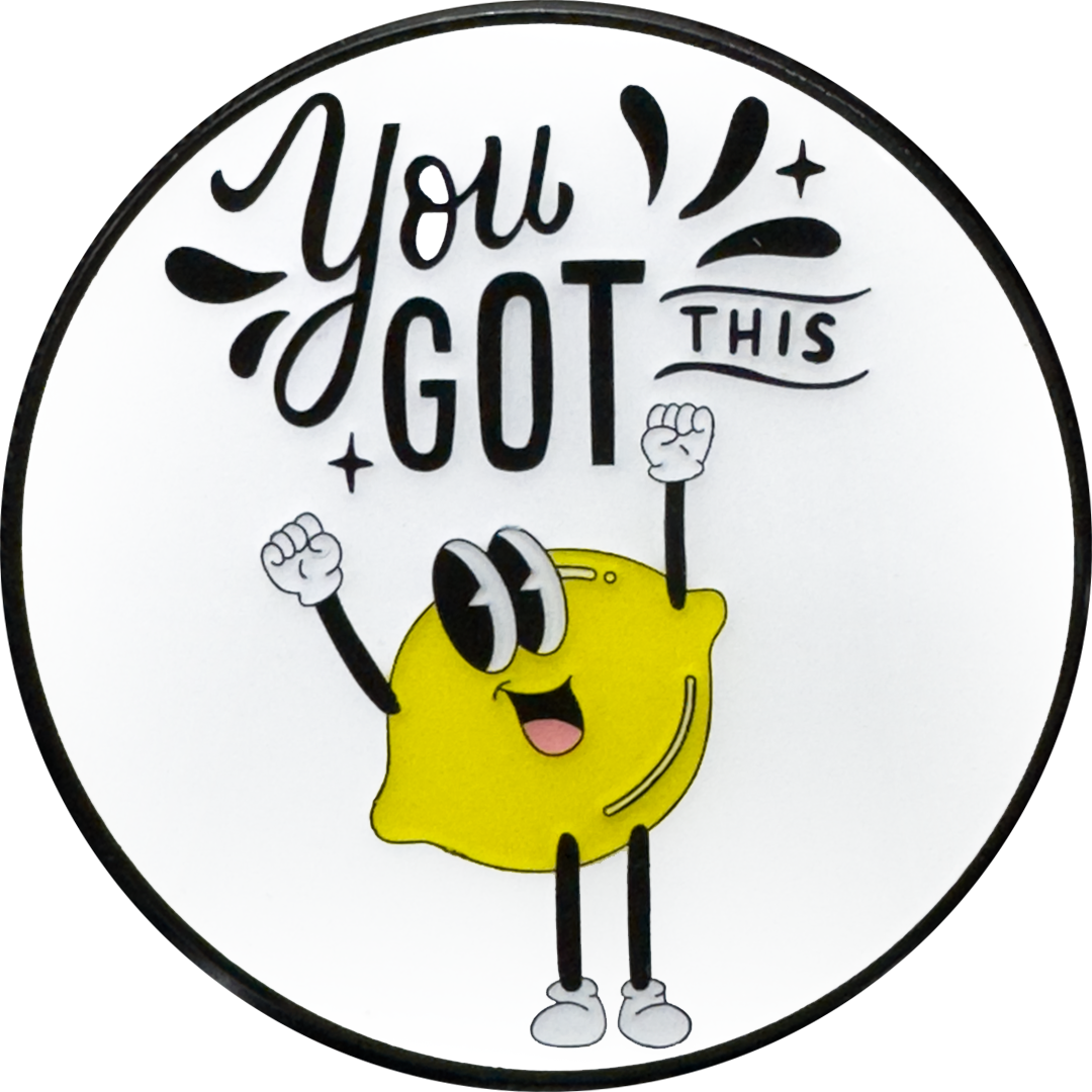 EL16-9 Easy Peasy Lemon Squeezy You Got This Motivational Gift Challenge Coin Peezy