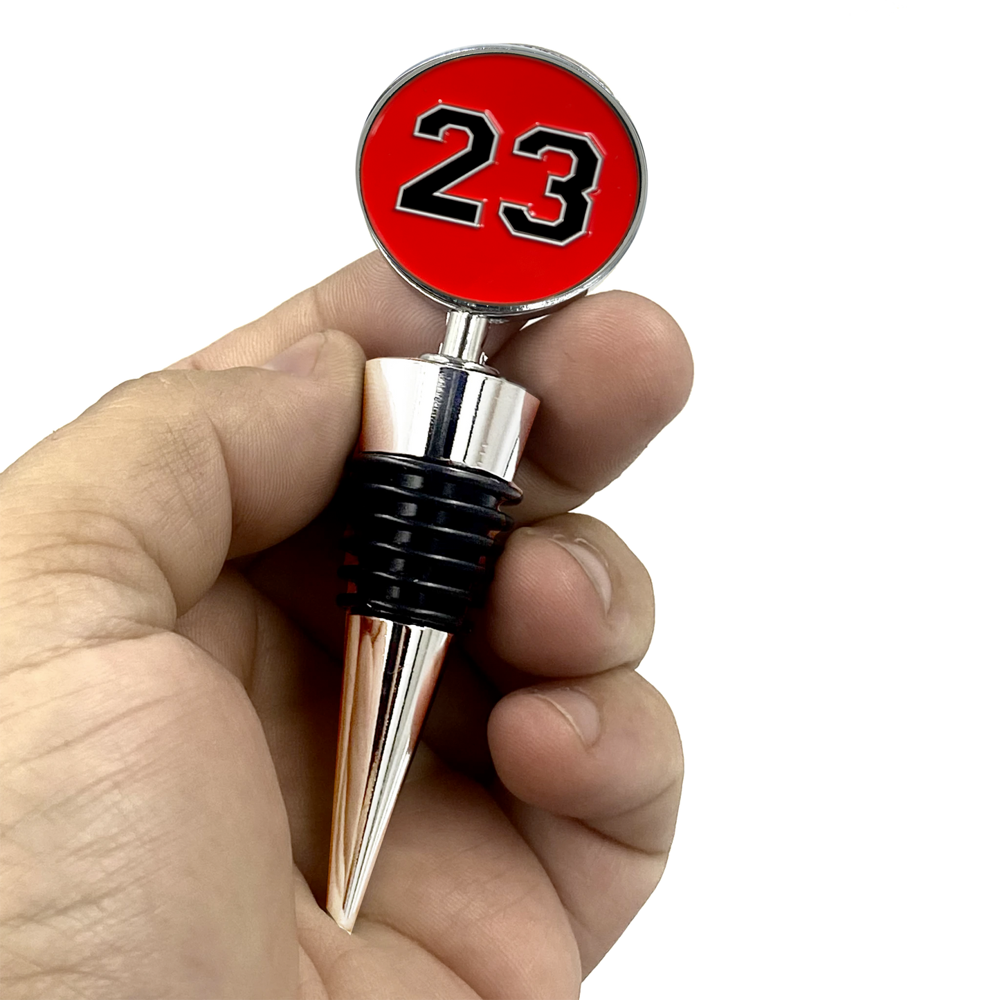 EL7-020 23 Wine Bottle Stopper Jordan gift MJ present Bulls
