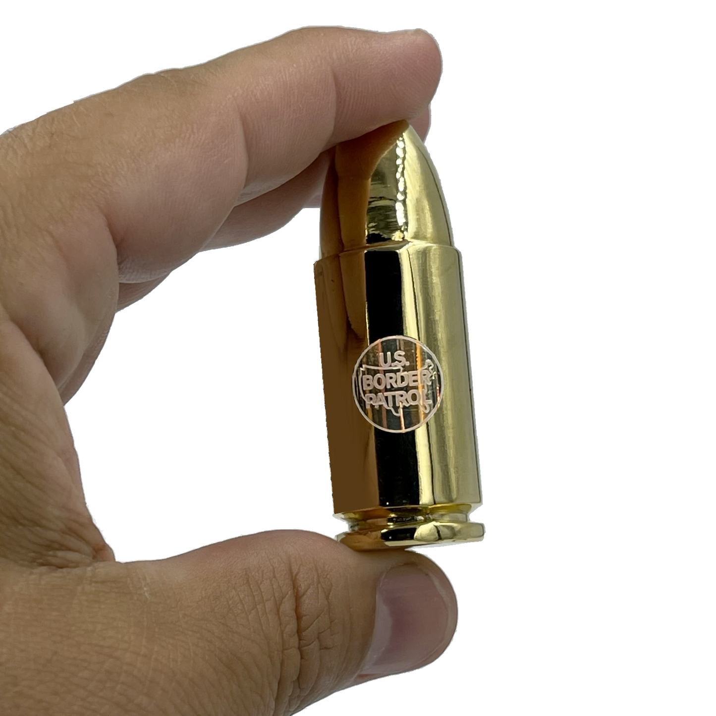 BL14-008 Border Patrol Agent CBP BPA 24 KT Gold plated inert replica 2A challenge coin round