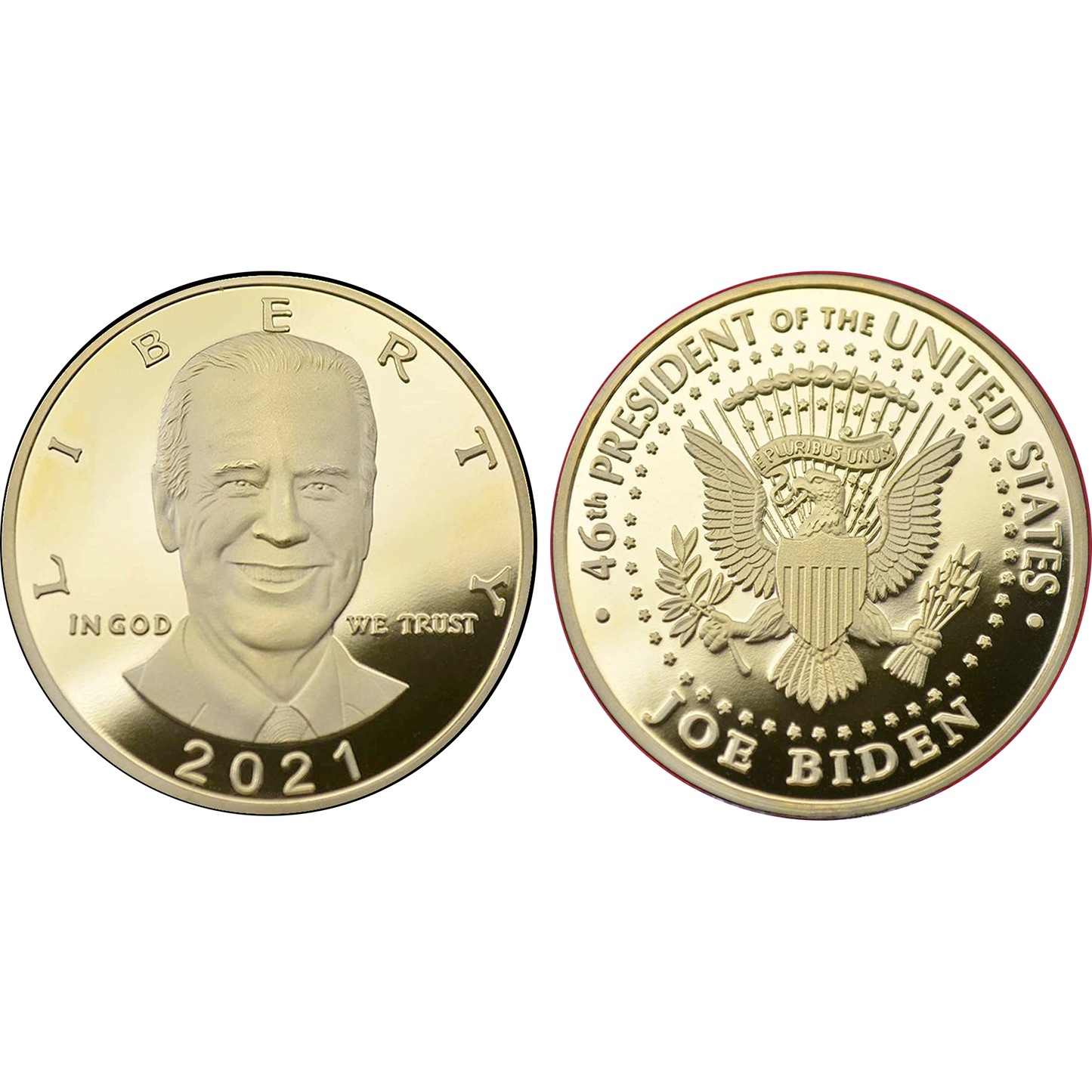BL13-004 President Joe Biden 2021 LIBERTY Challenge Coin 46th President of The United States