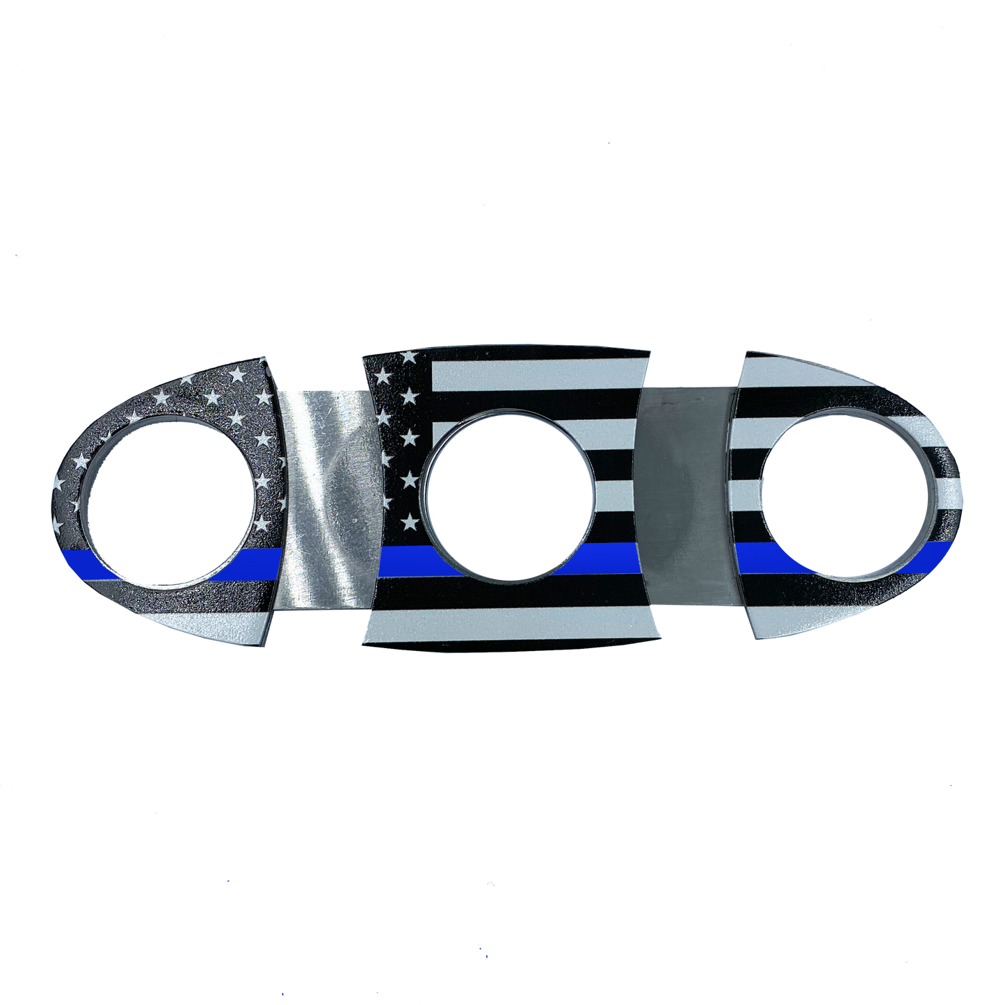 Thin Blue Line Police Cigar Cutter CBP HSI FBI Secret Service LAPD NYPD