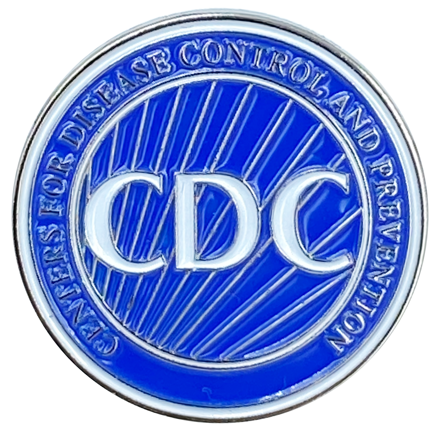 CL-012 CDC Pin with deluxe spring loaded clasp