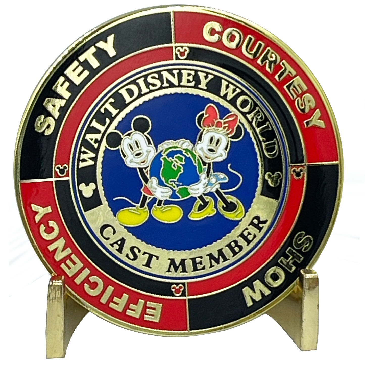 discontinue BL9-013 CREATING MAGIC Cast Member Challenge Coin