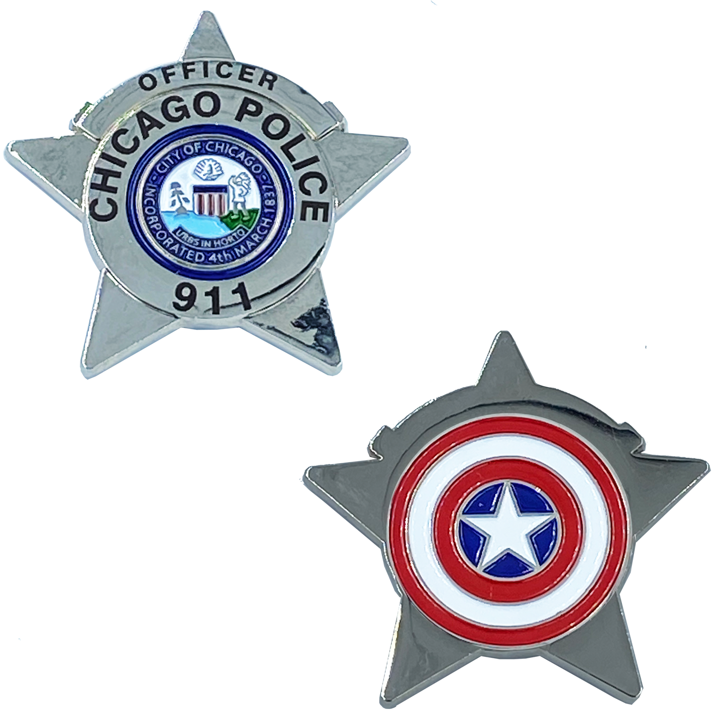 M-18 Chicago Police Department Officer Challenge Coin
