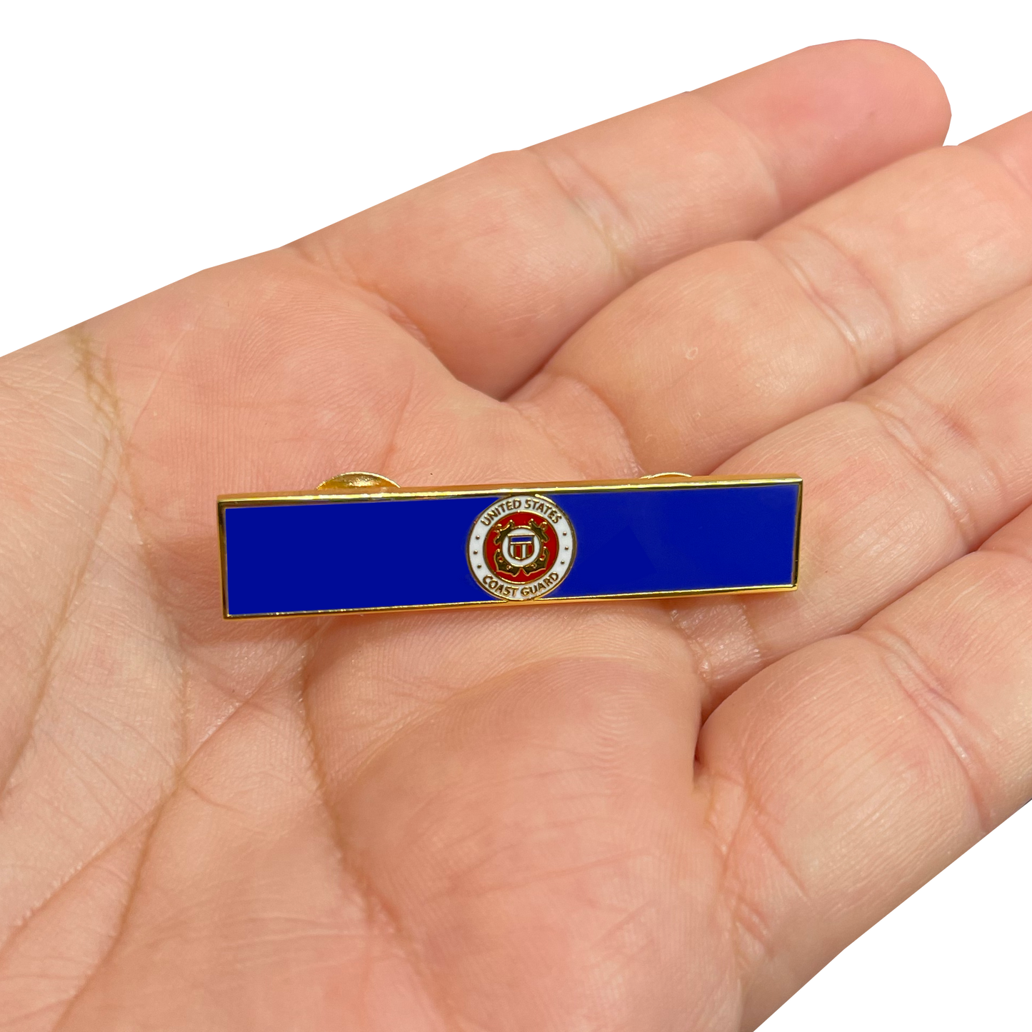 EL2-021 US Coast Guard Military Service Citation Commendation Bar Pin Police CBP Field Operations Field Ops OFO CBPO USCG Coastie