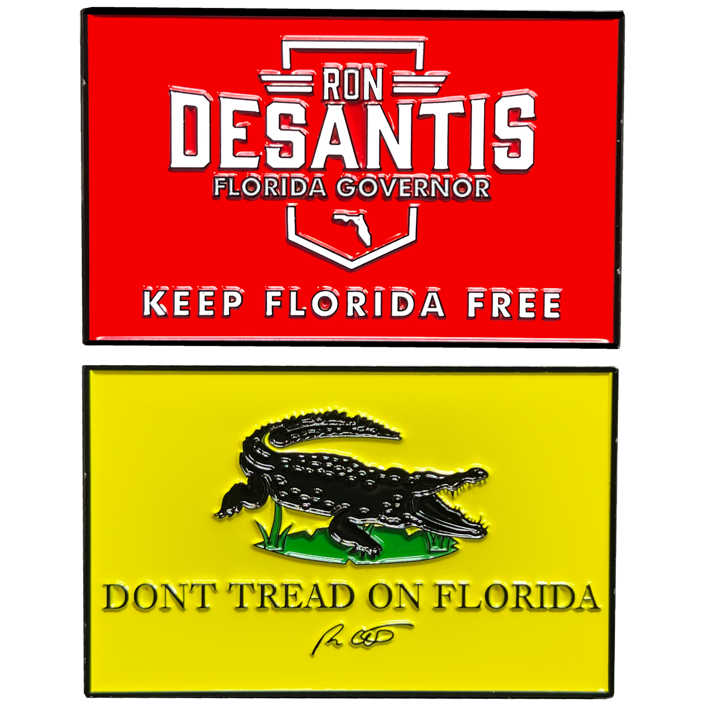 GL5-002 Governor Ron DeSantis Keep Florida Free 2022 2024 Campaign Challenge Coin Don't Tread of Florida