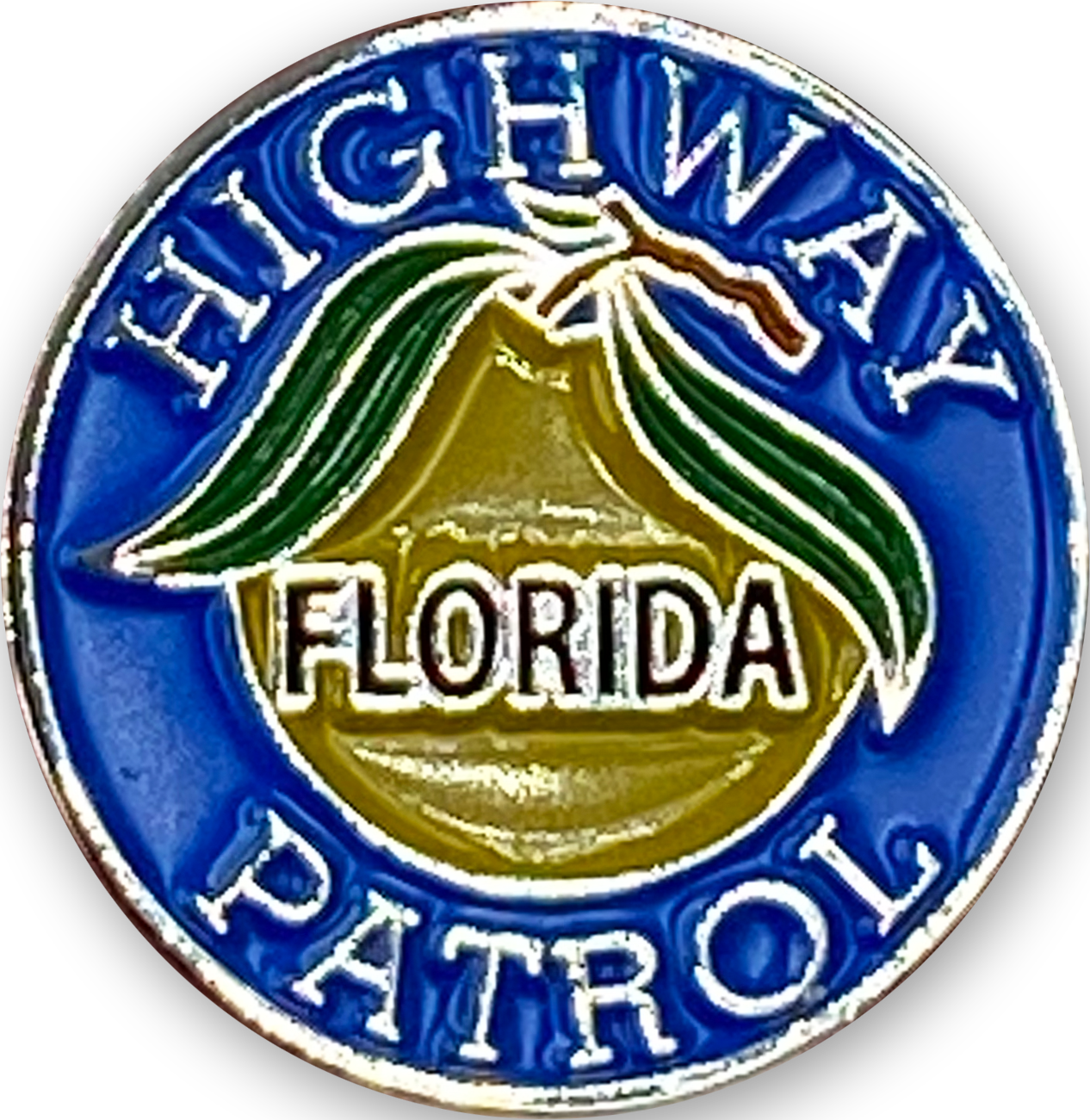 CL-017 FHP Florida Highway Patrol Police Lapel Pin