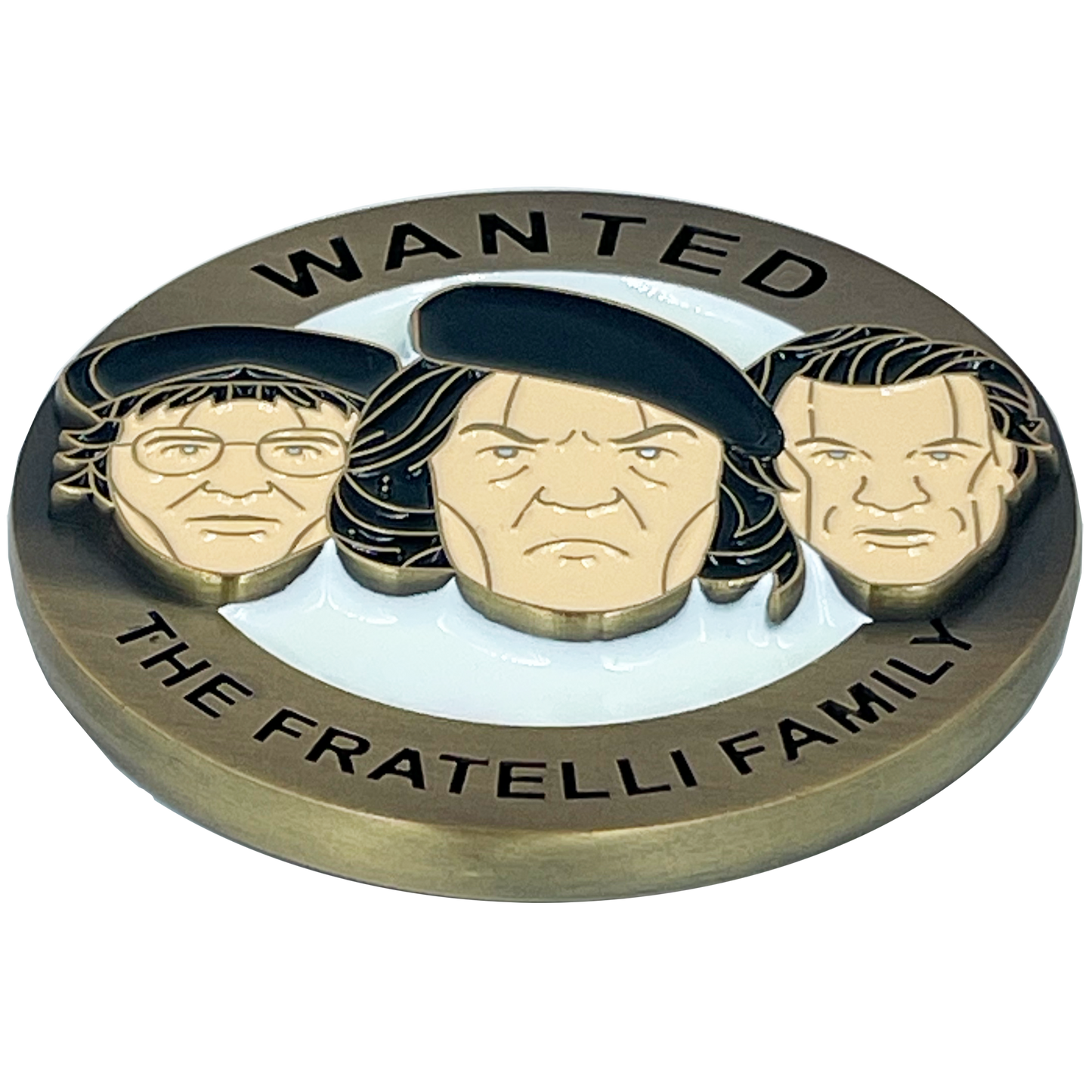 BL6-002 Wanted The Fratelli Family Challenge Coin Goonies Never Say Die