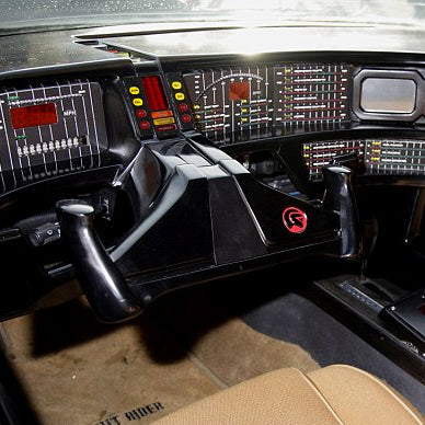 CL5-018 Knight Rider KITT Gullwing 4.5 inch pin 2 posts & deluxe locking safety clasps