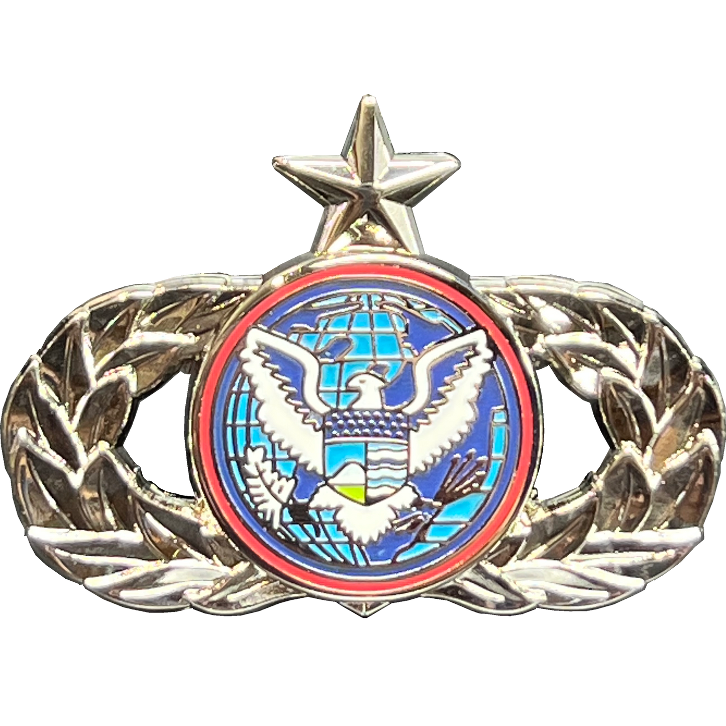GL4-012 CBP Field Operations Border Patrol Air and Marine Ops jump wings style Homeland uniform pin