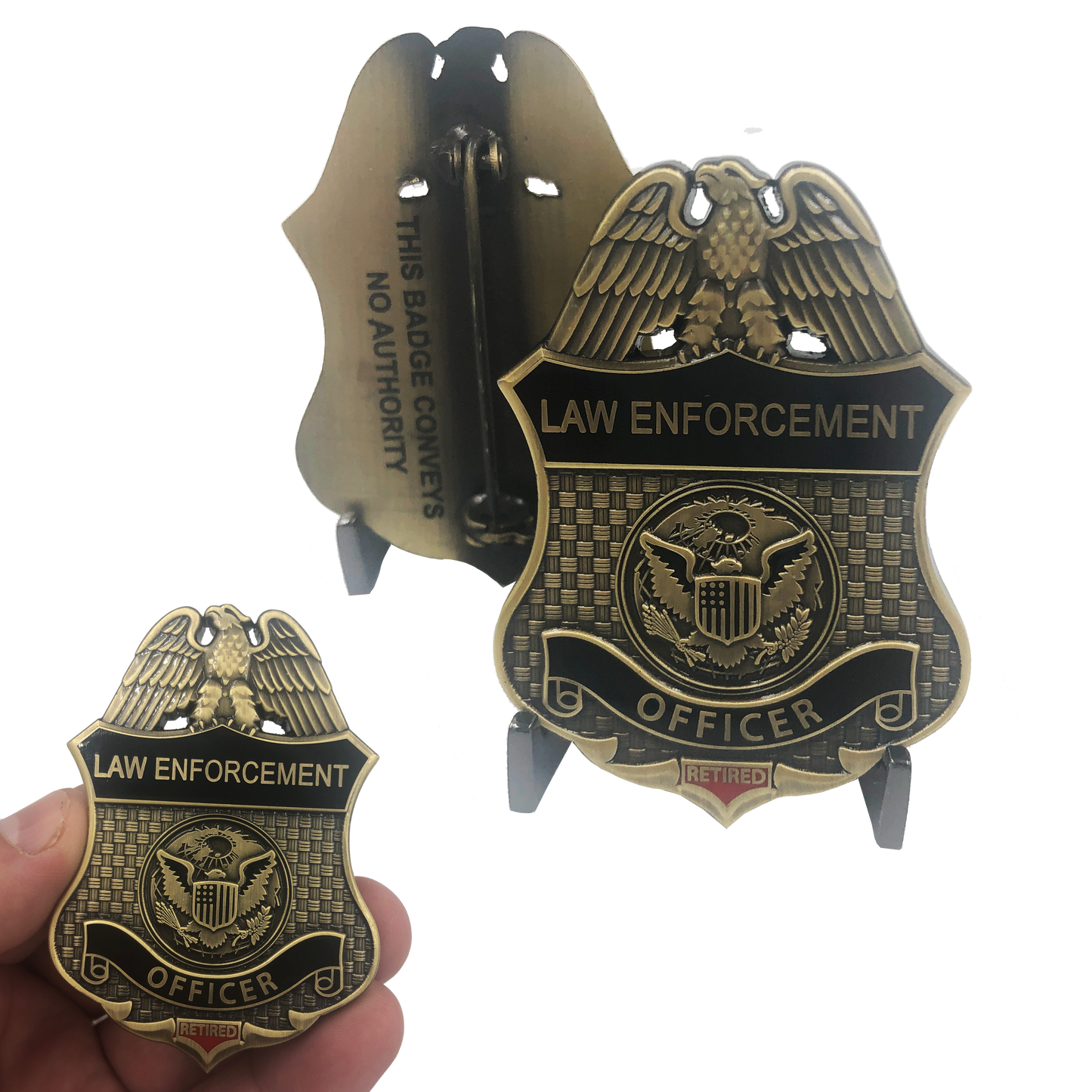 GG-015 Retired Law Enforcement Officer LEOSA Police Special Agent Sheriff Customs CBP