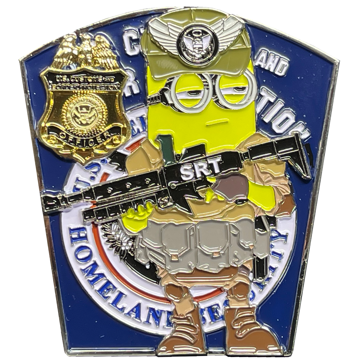 discontinue BL11-008 CBP Operator Border Patrol Agent Bortac and Field Operations CBP Officer SRT Challenge Coin