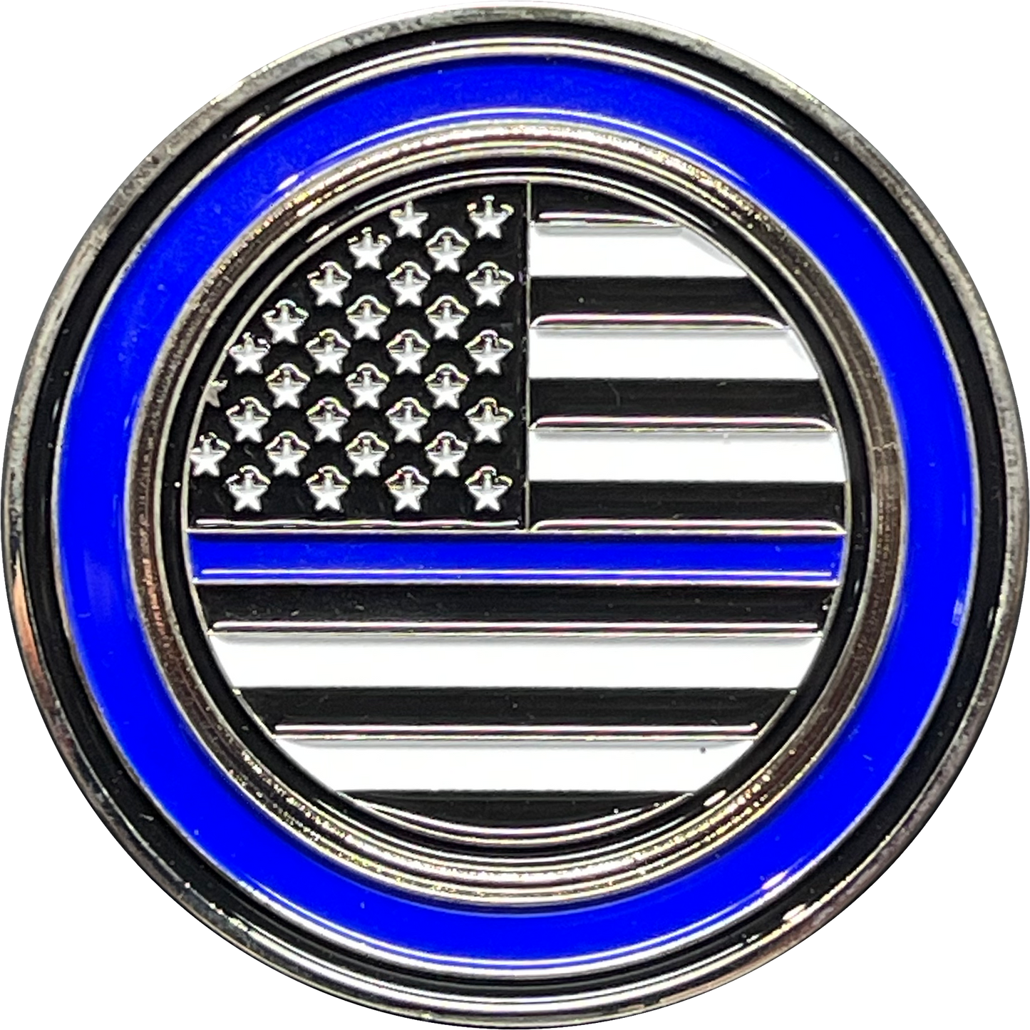 BL14-012 Suck it Rocket Pop Challenge Coin Thin Blue Line Police CBP LAPD Chigaco NYPD Baltimore FBI ATF FAM HSI