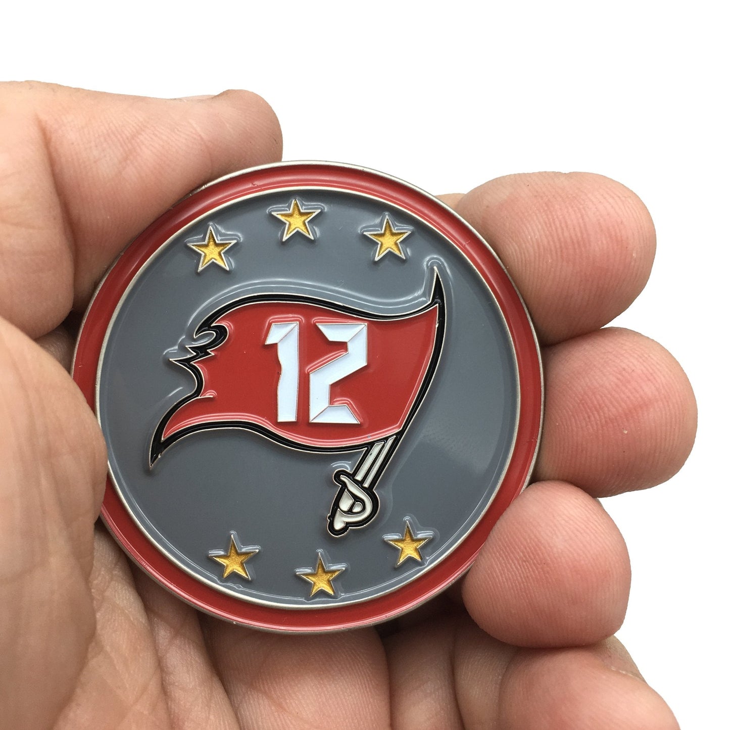 BL6-012 Tompa Bay challenge coins Tom "GOAT" Brady