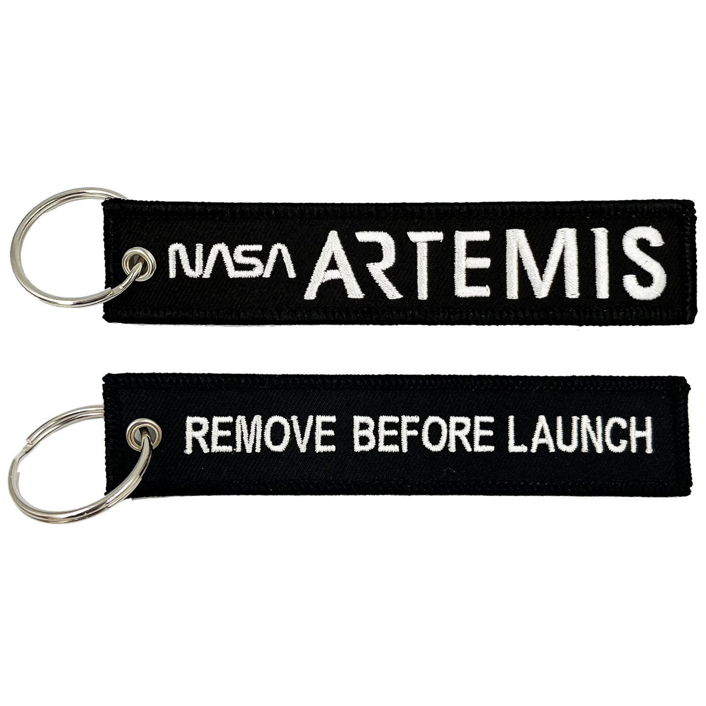 discontinued BL16-004 NASA Artemis Shuttle Launch Keychain or Luggage Tag or zipper pull