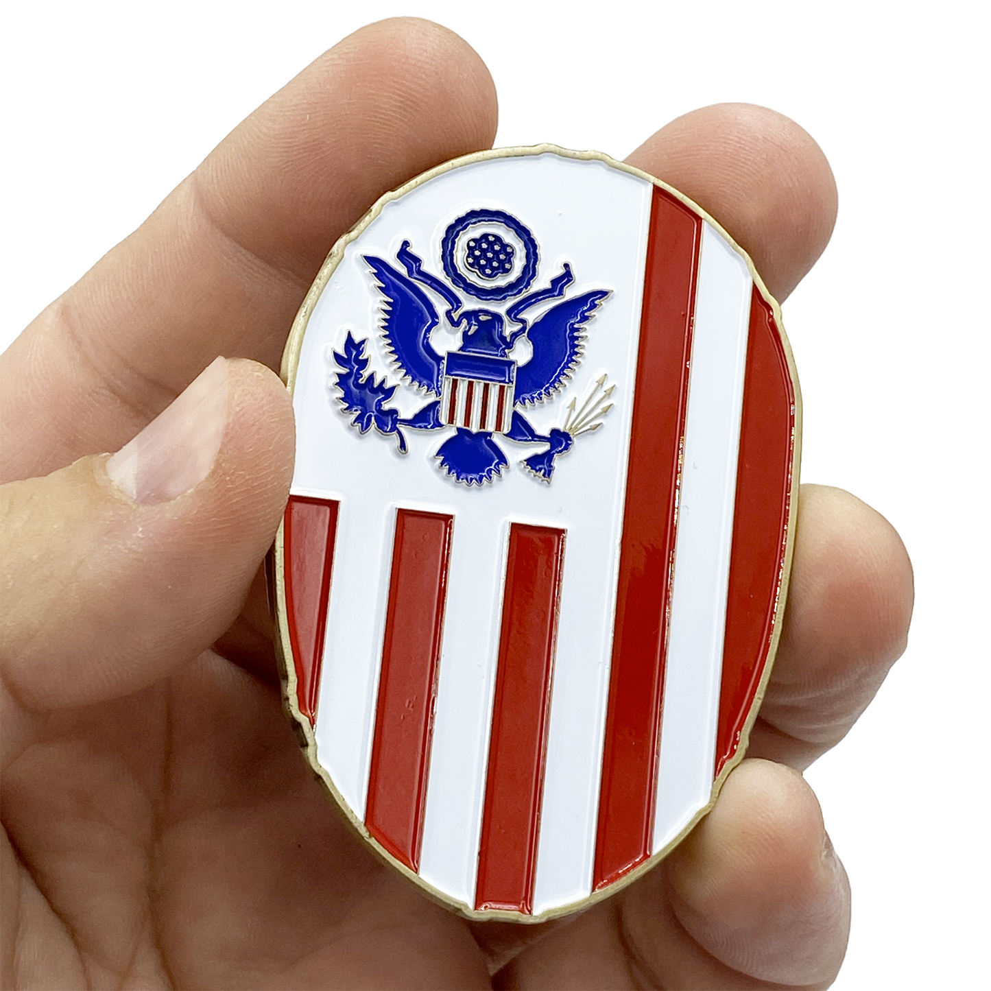 K-013 Fun CBP Officer Challenge Coin Mashup Officer CBPO Field Operations Field Ops