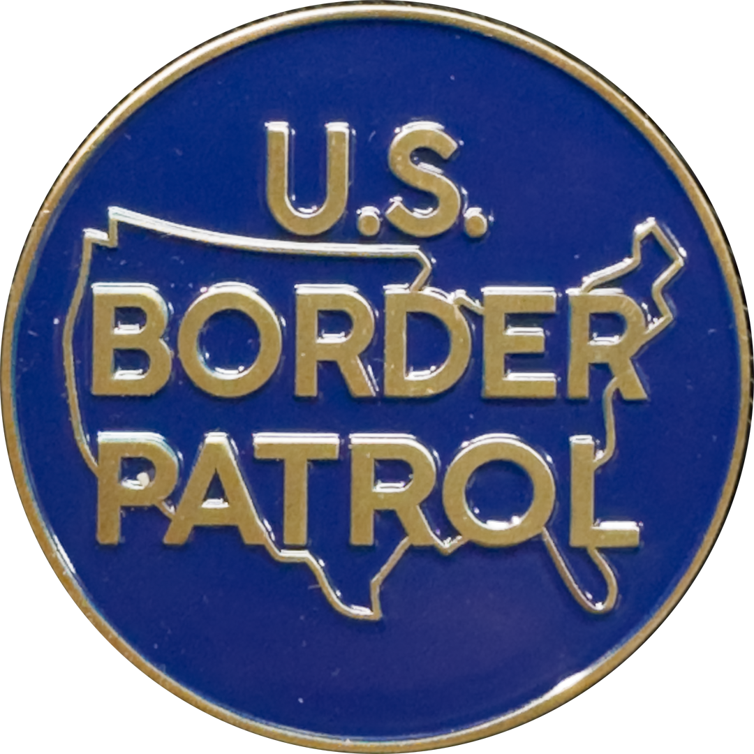 BL9-016 Border Patrol Challenge Coin America's Most Notorious People Smuggler
