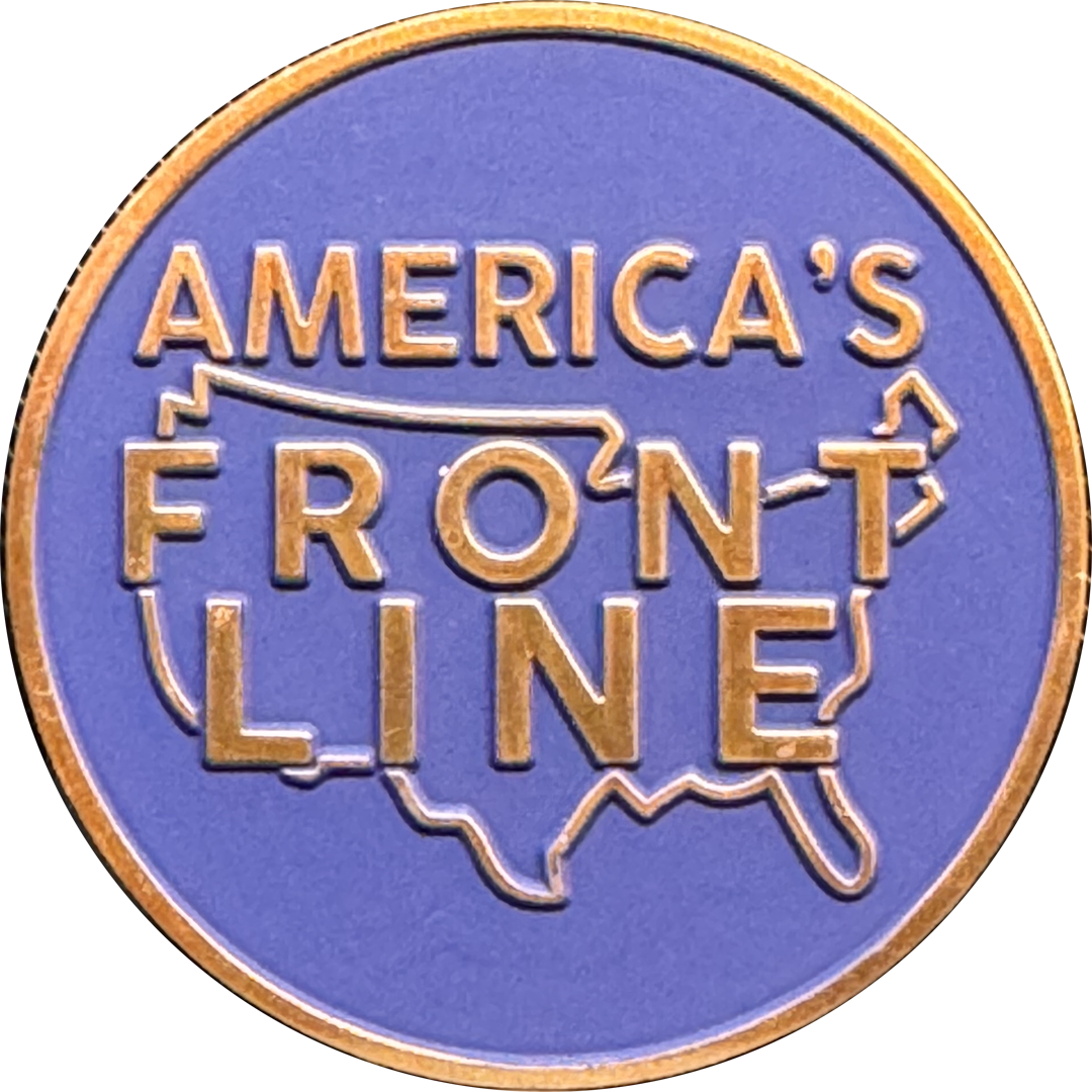 GL3-005 FAFO F Around and Find out Challenge Coin Thin Blue Line Flag Spartan Gladiator Warrior Helmet NYPD ATF FBI CBP