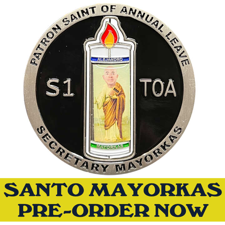 Mayorkas Coin Pre-Order