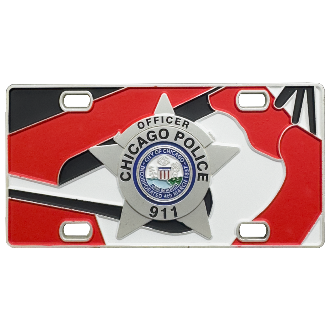 E-023 M AIR J Chicago Police Department Officer Challenge Coin for Jordan 1 sneaker heads