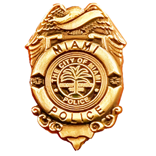 PBX-002-A City of Miami Police Officer Lapel Pin