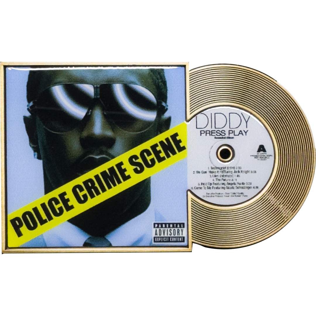 BL4-014 HSI Challenge Coin record for Diddy Warrant Miami LA NY SRT CBP AMO NYPD LAPD Miami Police