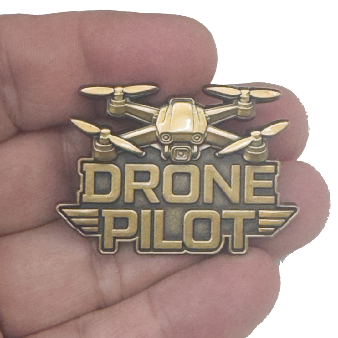 PBX-11-A UAS FAA Commercial Drone Pilot pin UAV