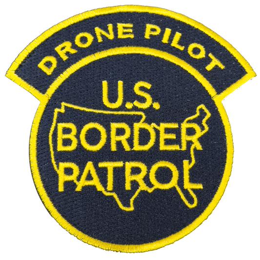 EE-009 Border Patrol Drone Pilot Patch CBP