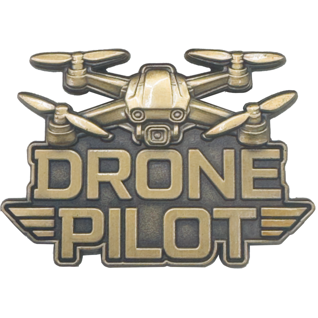 PBX-11-A UAS FAA Commercial Drone Pilot pin UAV