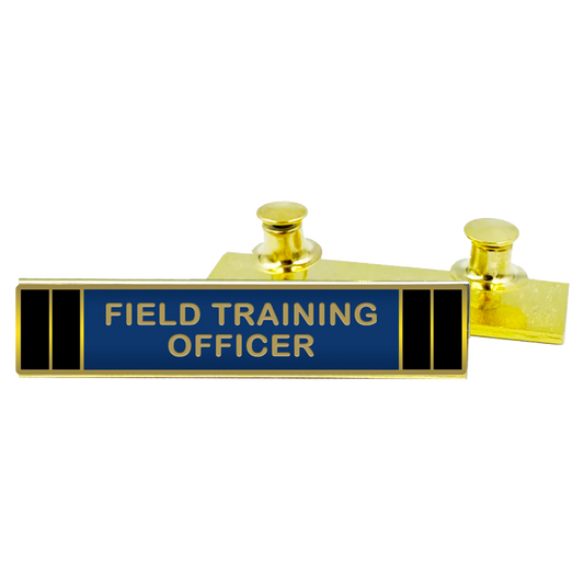 PBX-010-A FTO Field Training Officer commendation bar pin Police Uniform LAPD BPD NYPD CBP and more