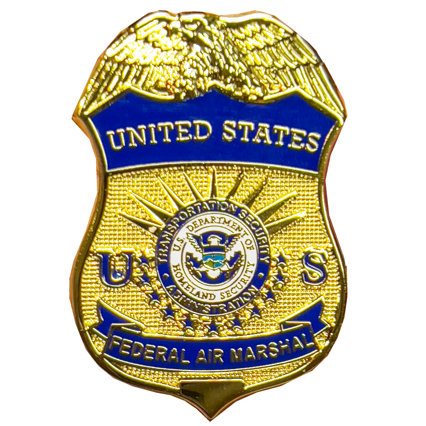 PBX-005-J Federal Air Marshal FAM pin with color enamel