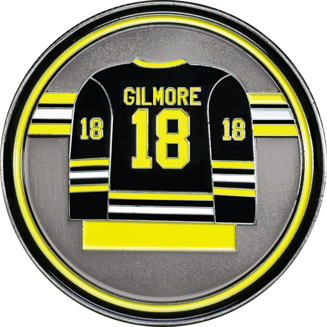 EL15-13 Hockey Challenge Coin for Happy Gilmore Boston Police