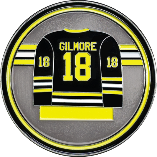 EL15-13 Hockey Challenge Coin for Happy Gilmore Boston Police