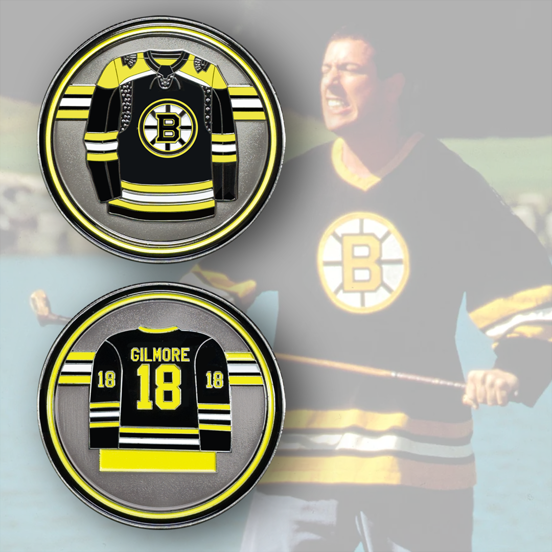 EL15-13 Hockey Challenge Coin for Happy Gilmore Boston Police
