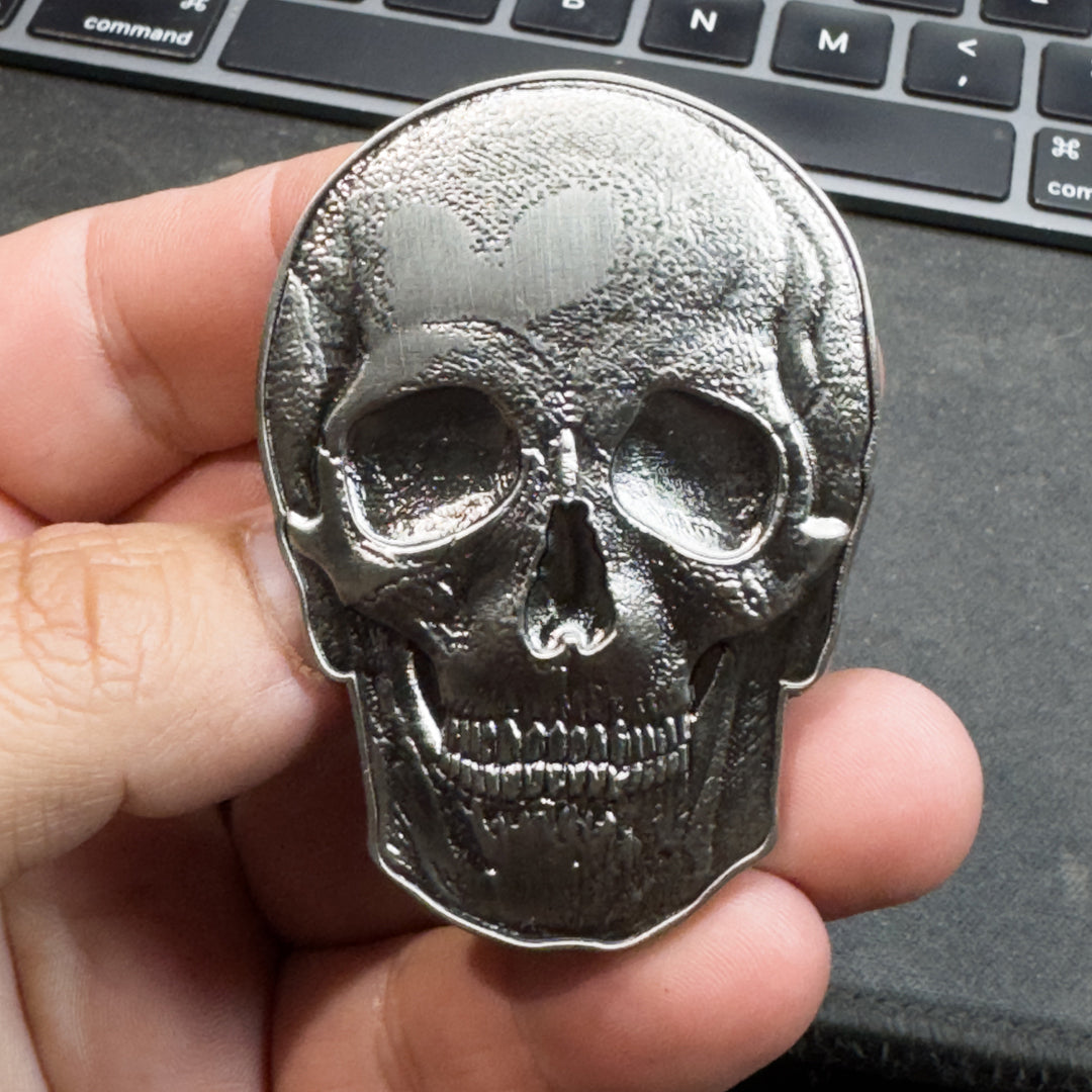 EL14-018 Thin Gray Line Flag CO Correctional Officer Eagle God Bless America Skull Challenge Coin Corrections