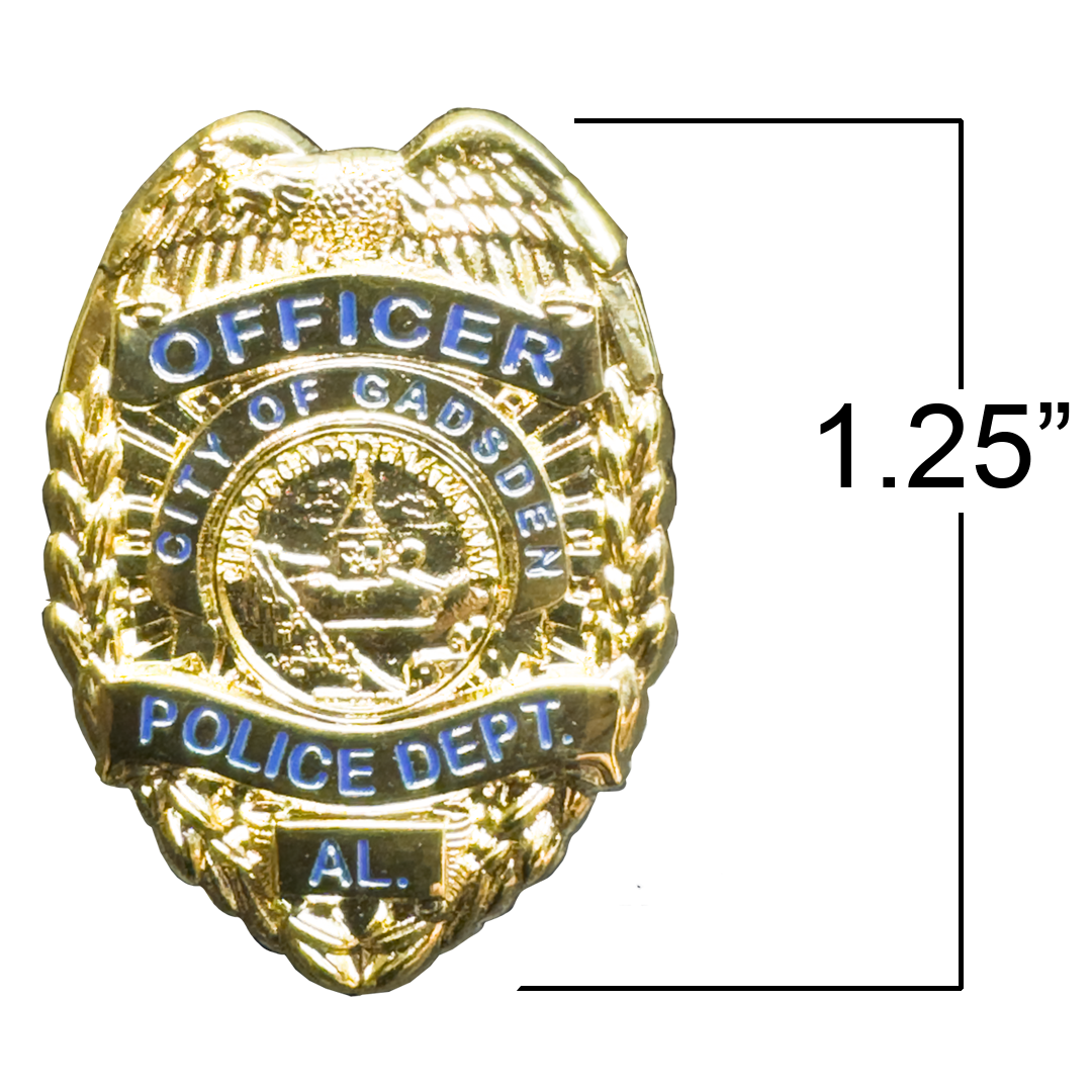 PBX-011-K City of Gadsden Police Department Alabama Lapel Pin