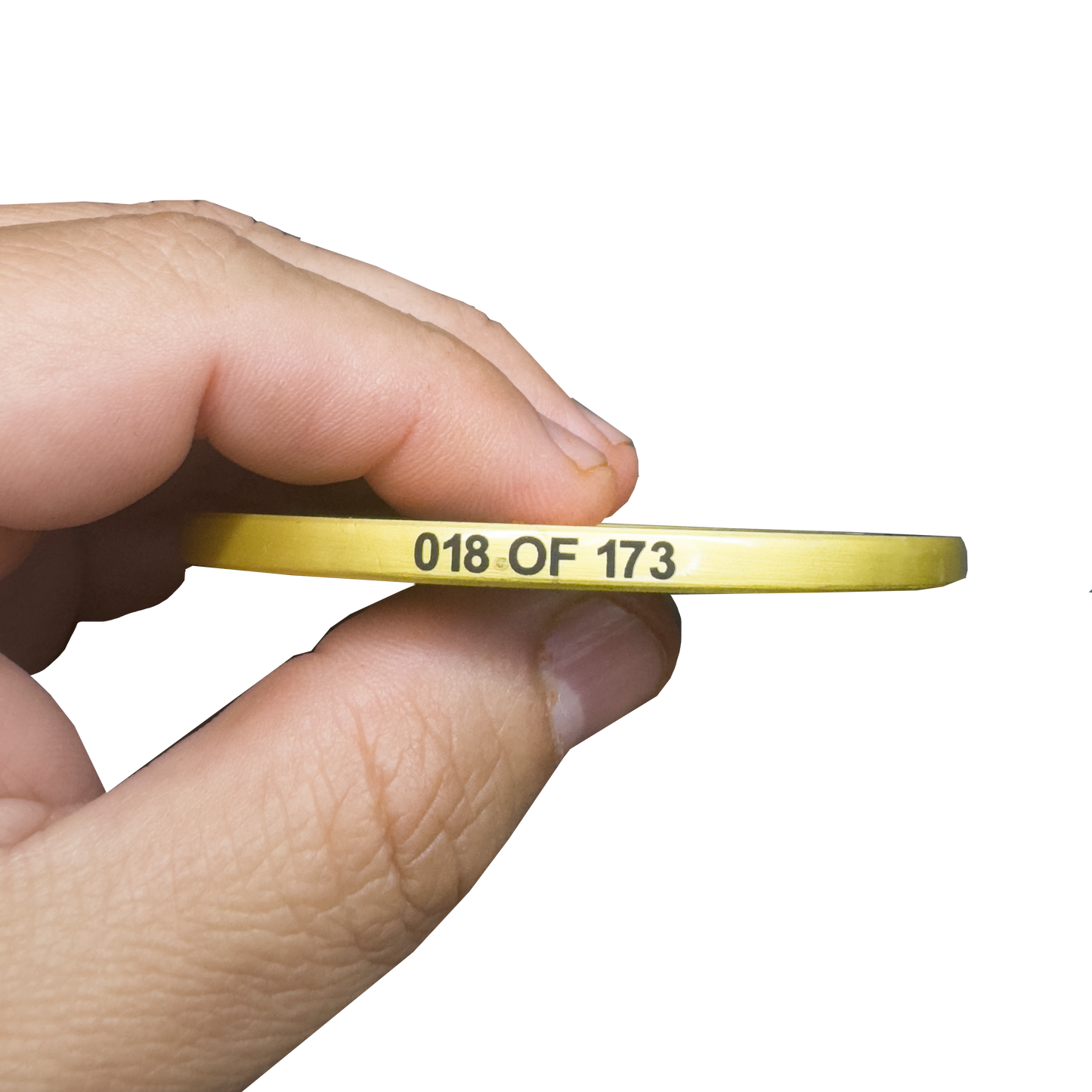 Official Bill Goldberg Retirement Run Coin for WWE fans