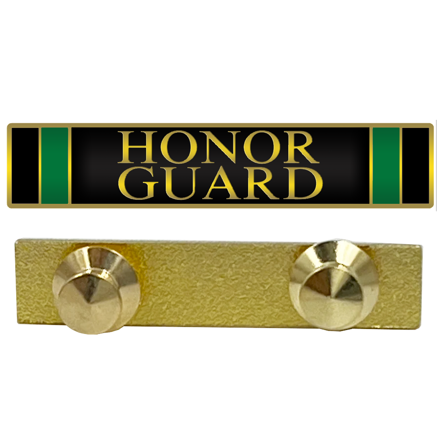 PBX-010-C Honor Guard commendation bar pin Thin Green Line Police Uniform Sheriff Border Patrol Army Marines