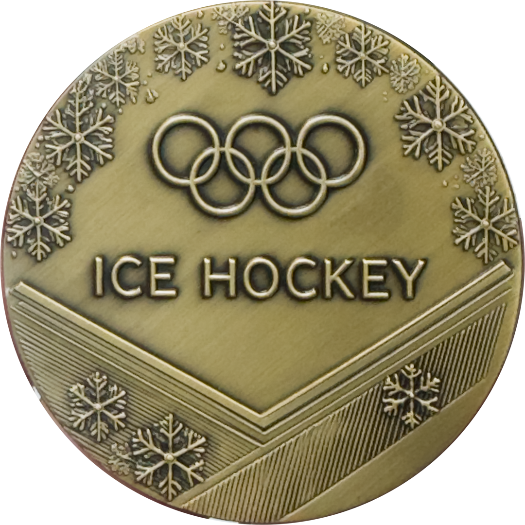 FF-10 Connor Hellebuyck Challenge Coin for 2026 Olympics USA Hockey fans Goalie