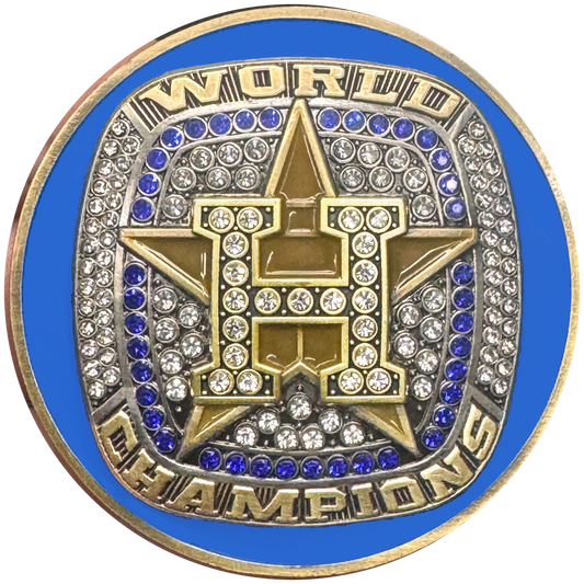 EL9-007 Houston Police Security Detail Challenge Coin