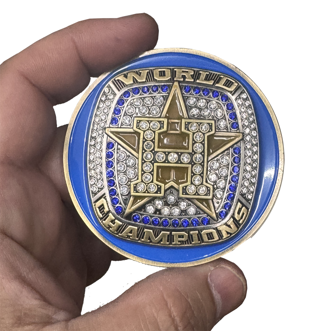 EL9-007 Houston Police Security Detail Challenge Coin