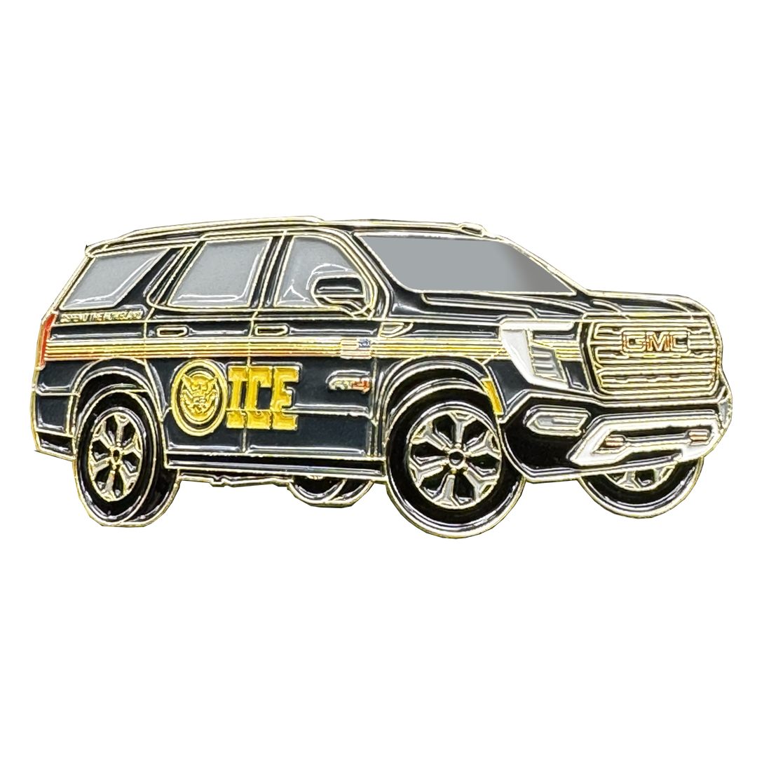 BL11-8 ICE Agent ERO Deportation Officer HSI new Kristi Noem SUV Challenge Coin