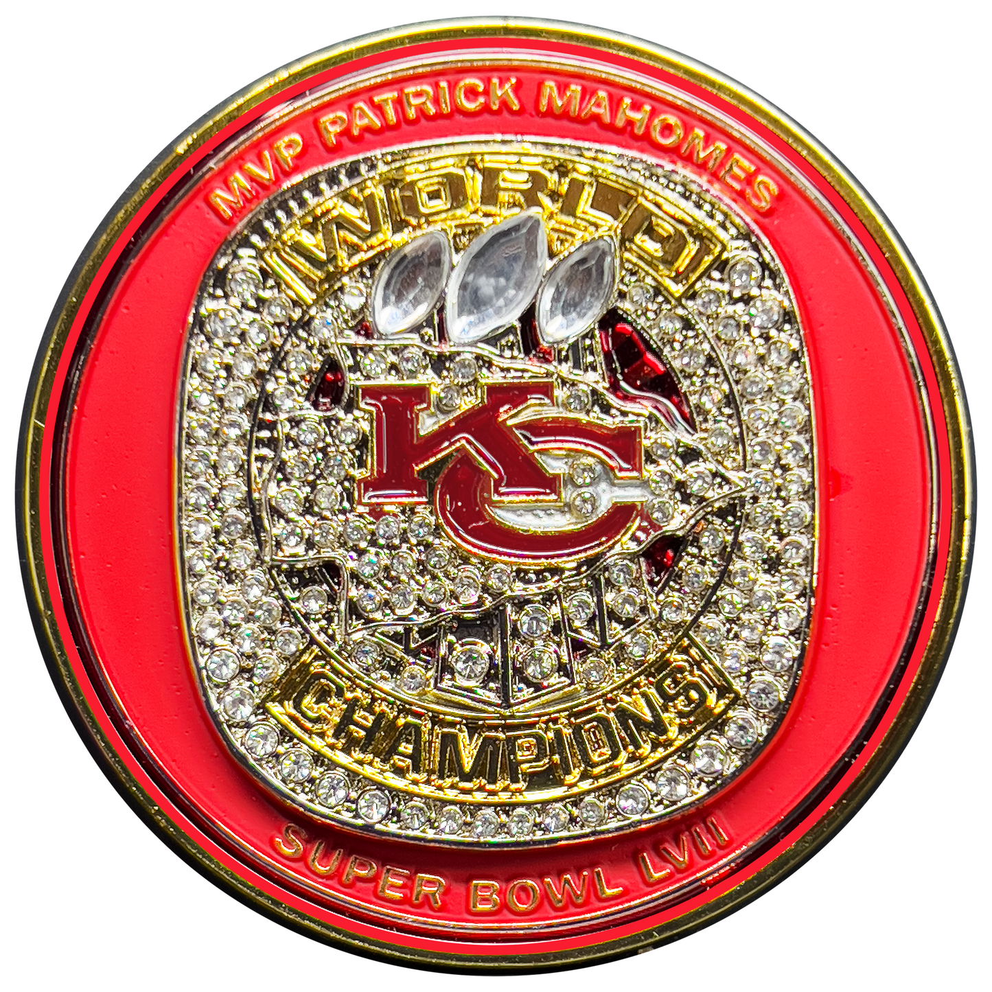 GL16-006 CBP Field Operations Border Patrol AMO Kansas City Missouri Stadium Detail Championship Challenge Coin KC