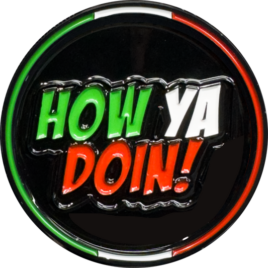 Lil Mo Mozzarella How Ya Doin Official Challenge Coin GPK-AA-006
