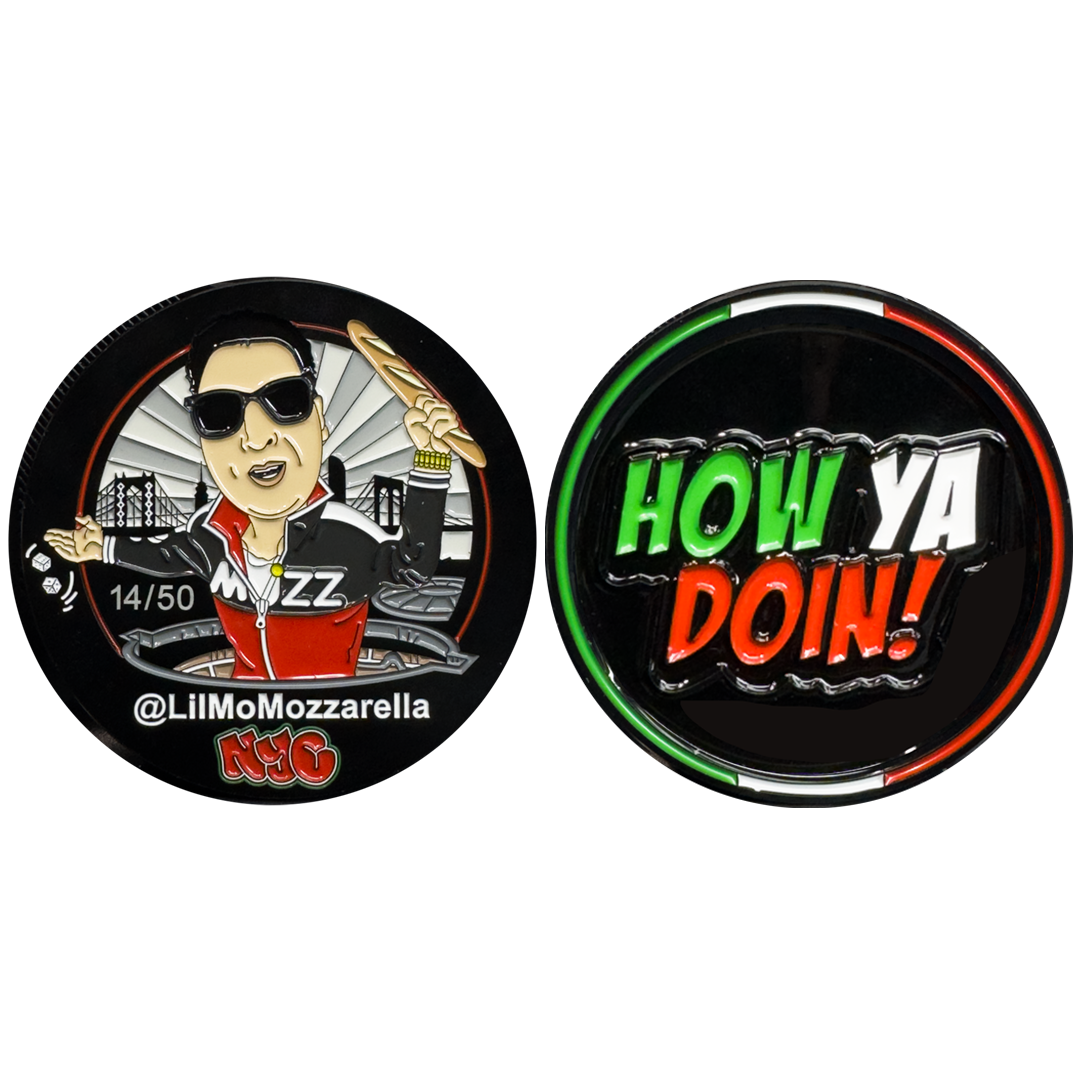 Lil Mo Mozzarella Your Sistas Ass Official Challenge Coin GPK-AA-007