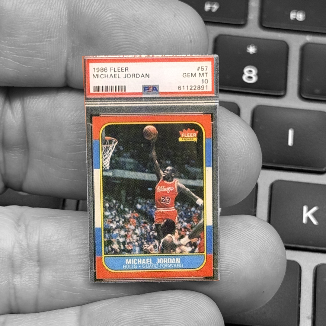 PBX-011-G Lapel Pin for 1986 1987 Fleer Michael Jordan Rookie Card Col –  America's Front Line® Collectibles Challenge Coins, Patches, Pins, Badges &  More