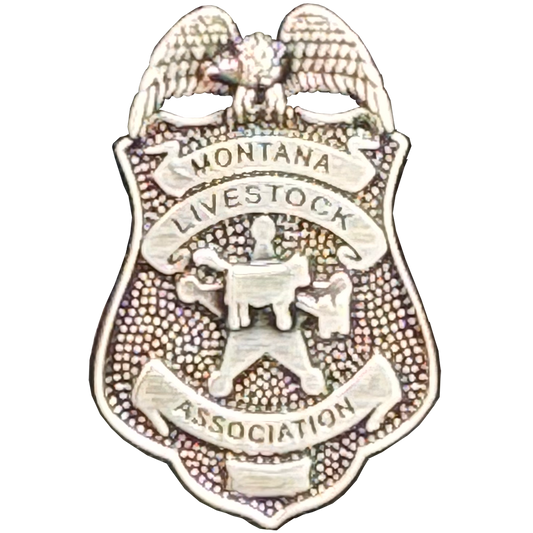 PBX-009-C Montana Livestock Association Yellowstone Commissioner Dutton lapel pin