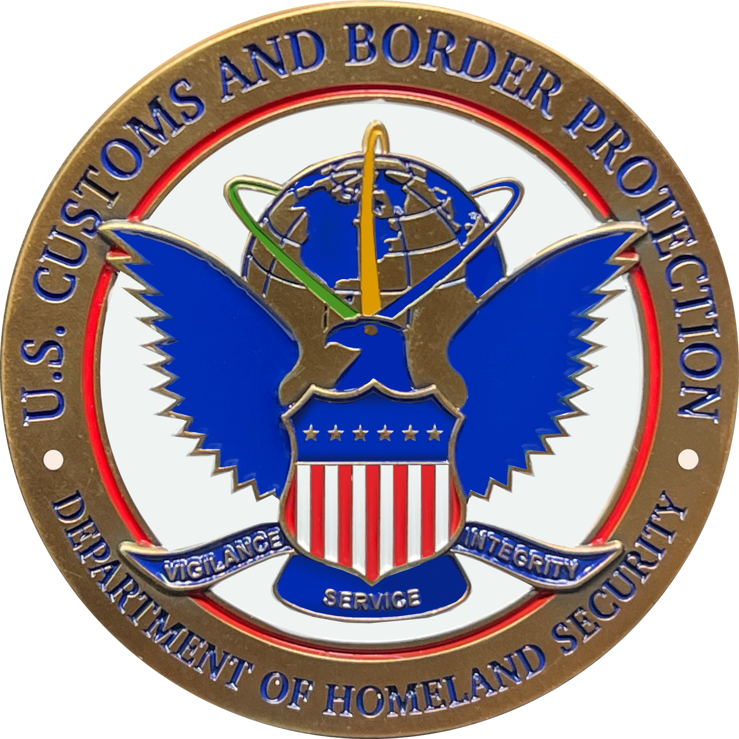 EL16-14 National Targeting Center NTC Challenge Coin CBP