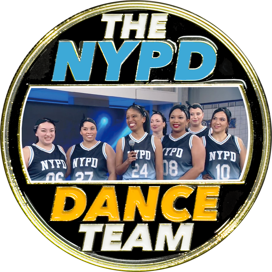 EL17-002 New York City Police Department Dance Team Challenge Coin